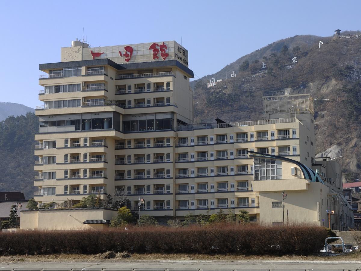 Riverside Uedakan Chikuma Exterior foto